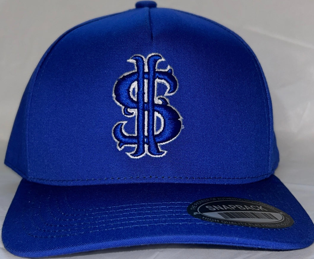 EMBROIDERED DOUBLE $ SNAPBACKS